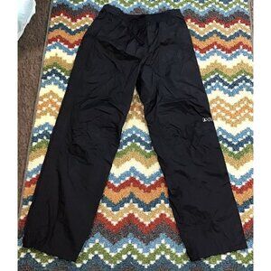 Mens Eastern Mountain Black Waterproof Shell Pants